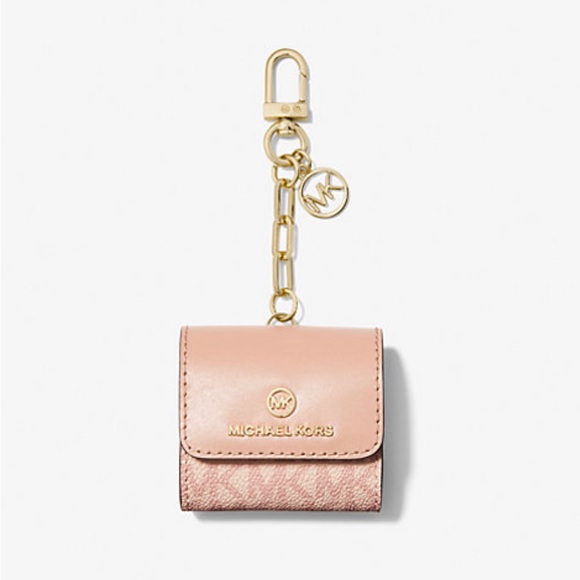Michael Kors Logo Clip Case for Apple Airpods - Picture 1 of 2